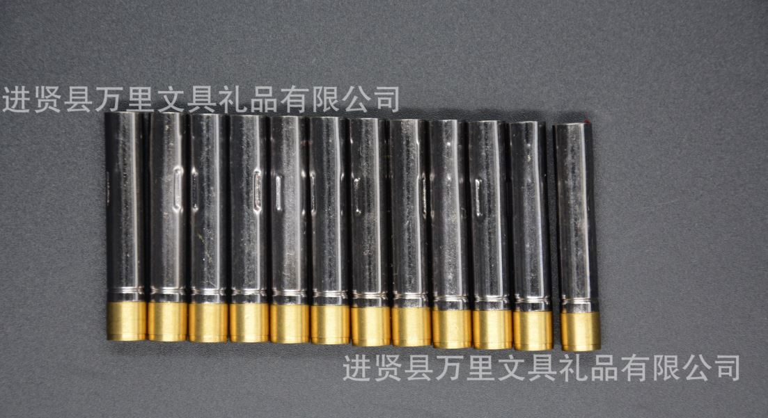 万里集团直营金属圆珠笔配件 6.3外径金属机芯 转动件 笔配件工场