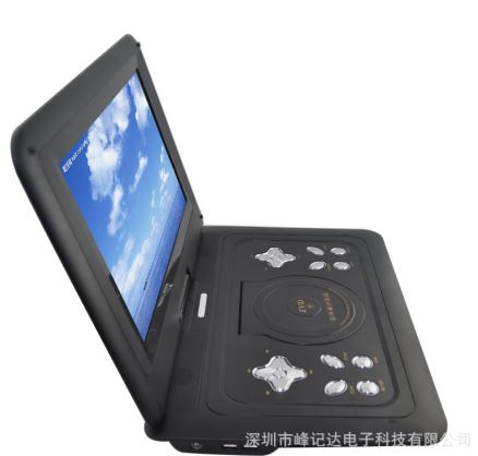 深圳dvd工厂 批发中性高清宽屏 可电视游戏 便携式DVD机